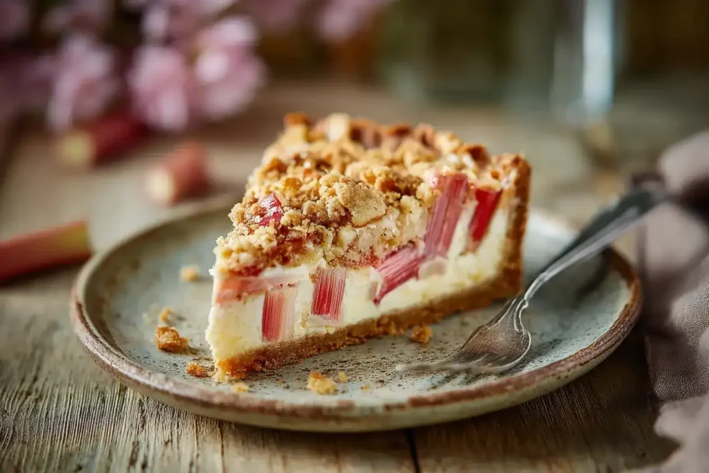 Creme-Kuchen mit Rhabarber – So gelingt das beste Rezept