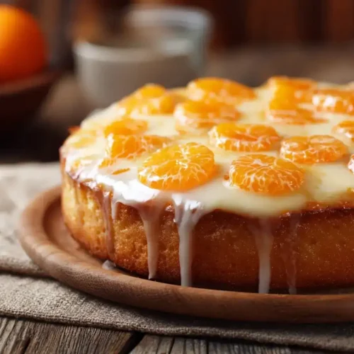 Mandarinen-Schmand-Kuchen Himmlisch lecker Rezept zum Nachbacken