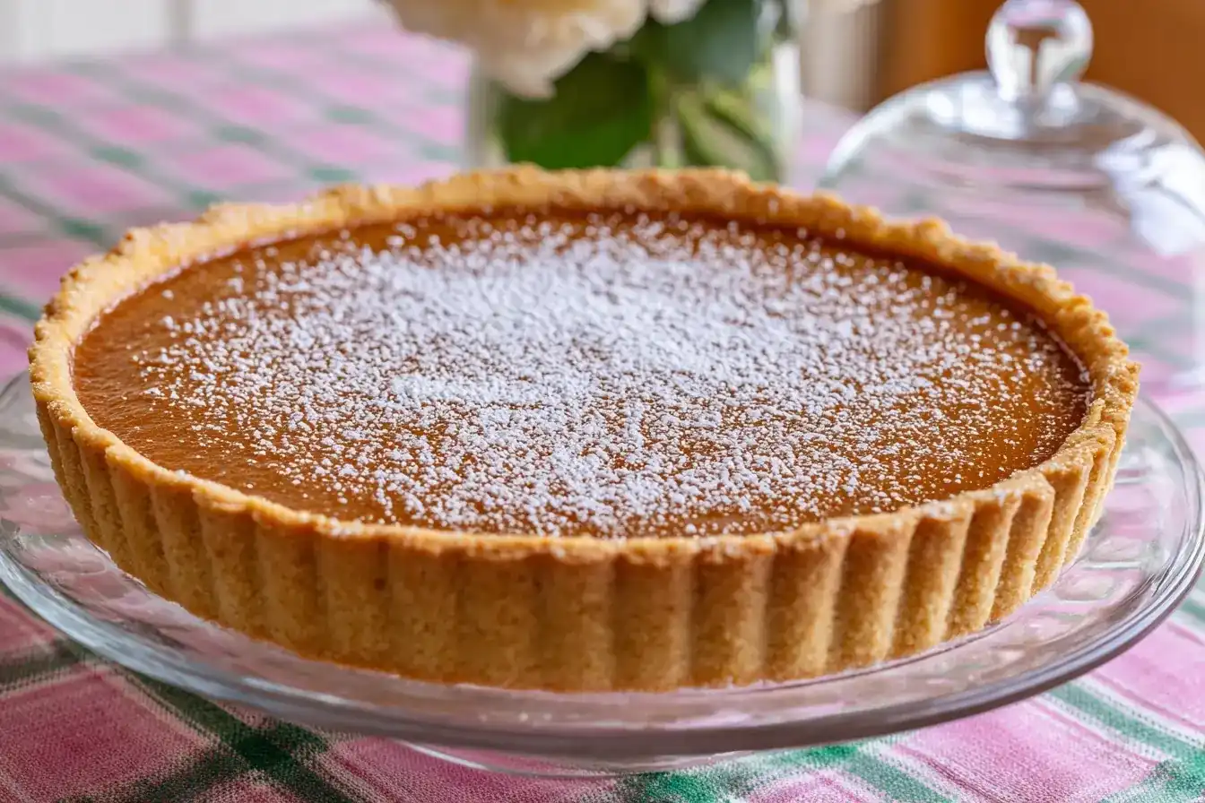 Rahmkuchen Rezept – cremiger deutscher Vanillekuchen