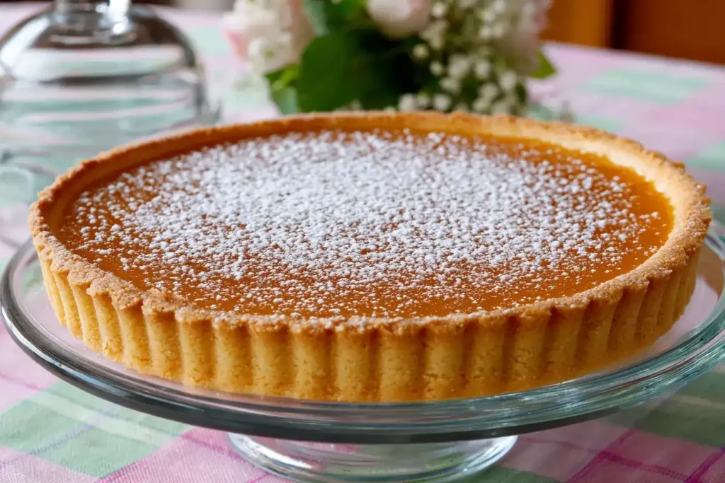 Rahmkuchen Rezept – cremiger deutscher Vanillekuchen 2