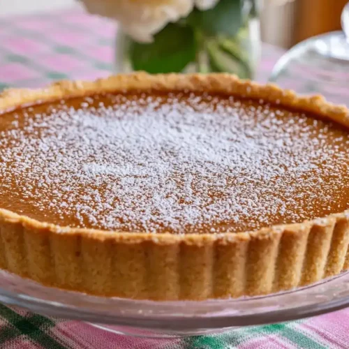 Rahmkuchen Rezept – cremiger deutscher Vanillekuchen