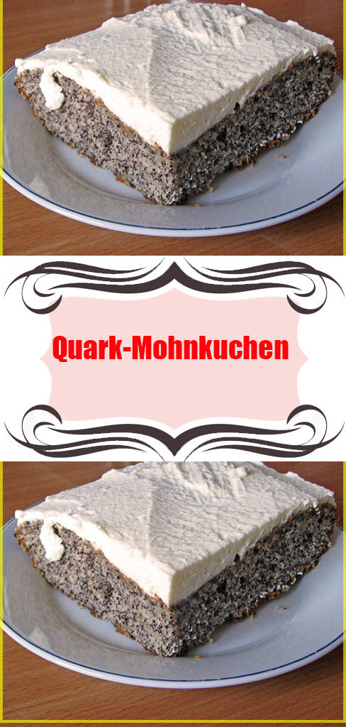 Quark Mohnkuchen