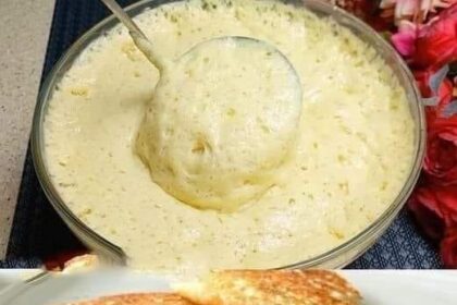 Apfel Hefepfannkuchen