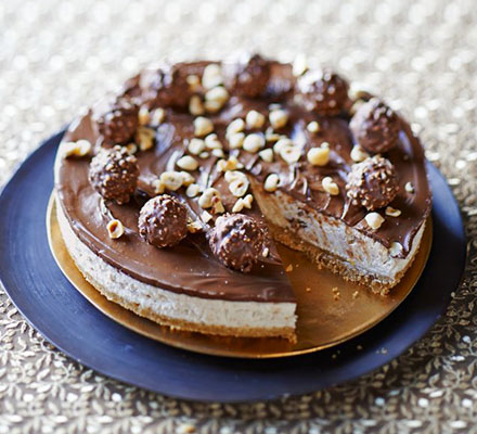 Ferrero Rocher Nutella Cheesecake