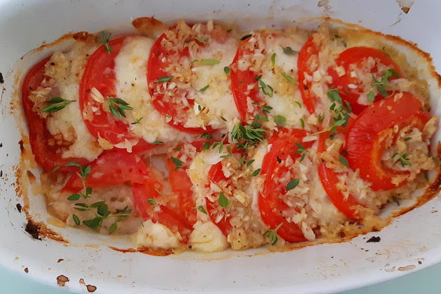 Tomaten-Mozzarella-Auflauf - Einfache Rezepte