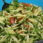 Gurken-Rucola-Salat