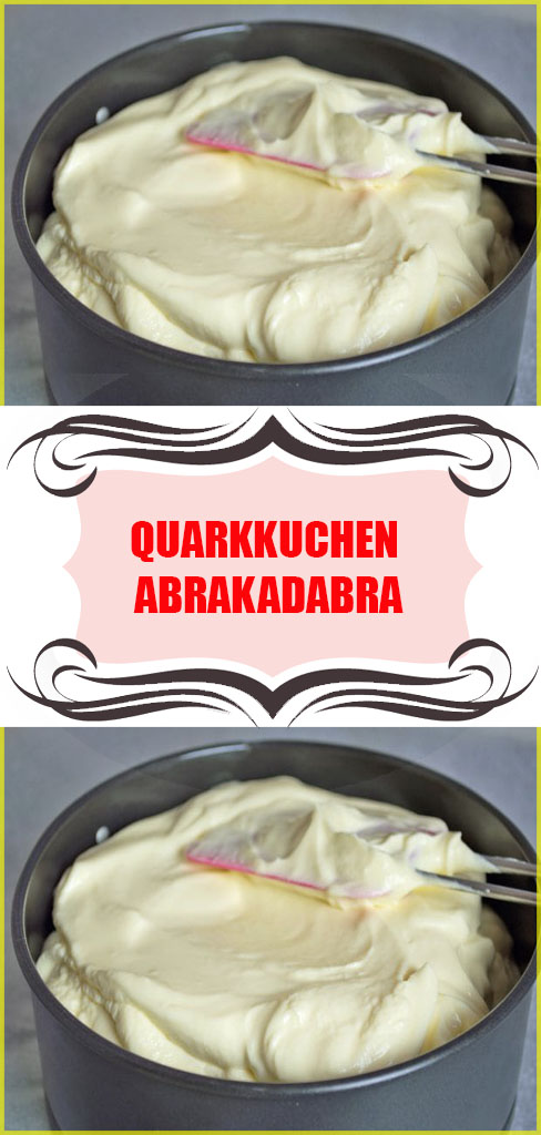 Quarkkuchen Abrakadabra