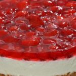 Quark-Pudding-Torte Mit Erdbeeren Und Tortenguss Ohne Backen
