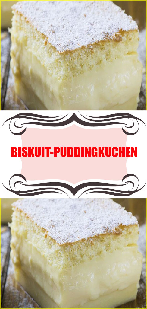 Biskuit-Puddingkuchen