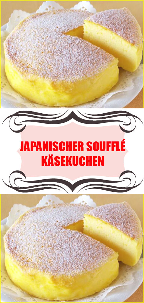 Japanischer Soufflé-Käsekuchen