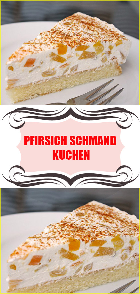 Pfirsich Schmand Kuchen