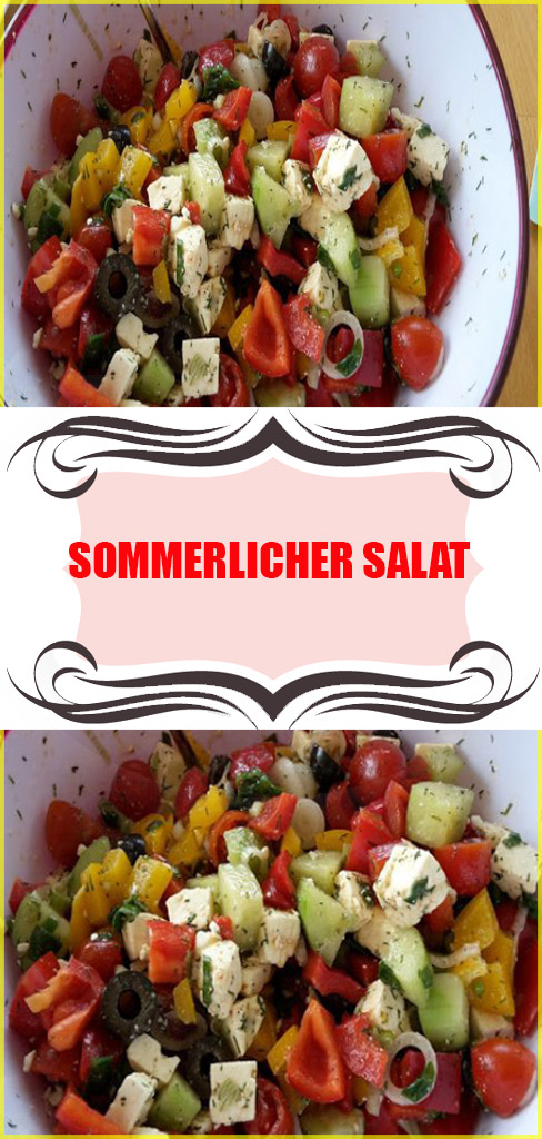 Sommerlicher Salat (super zum Grillen)