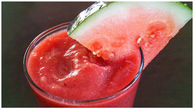 Wassermelonen-Himbeer-Drink Rezept