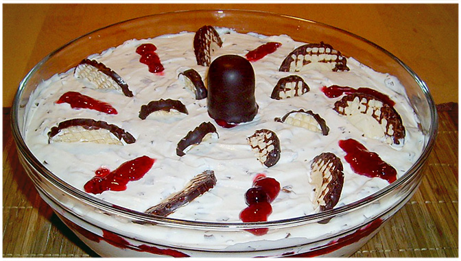 Schokokuss-Dessert