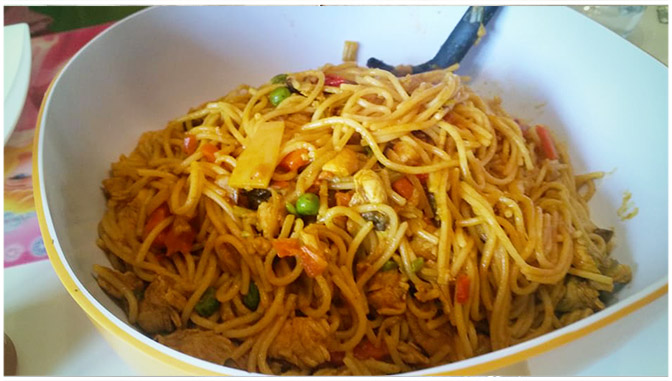 Spagetti Chinesisch mal anders