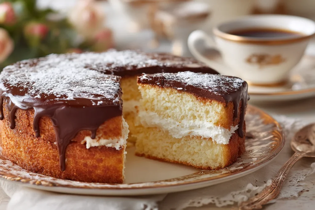 Leckere Gewitter Torte mit Schmand Leckere Gewitter Torte mit Schmand