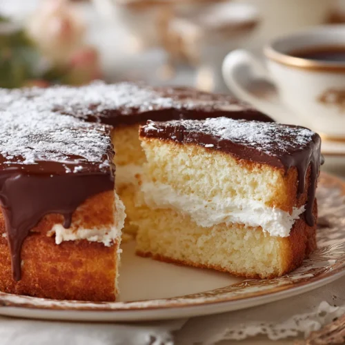 Leckere Gewitter Torte mit Schmand