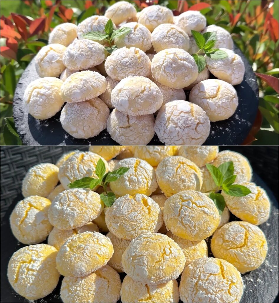 Weiche Zitronenkekse, einfach Genial! Rezept