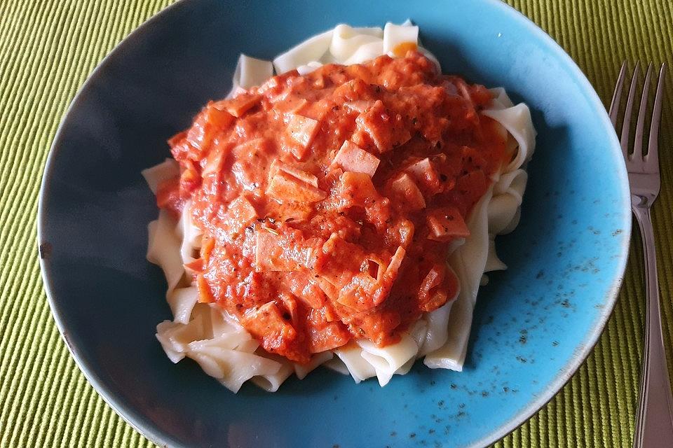 Mortadella-Tomaten-Sauce