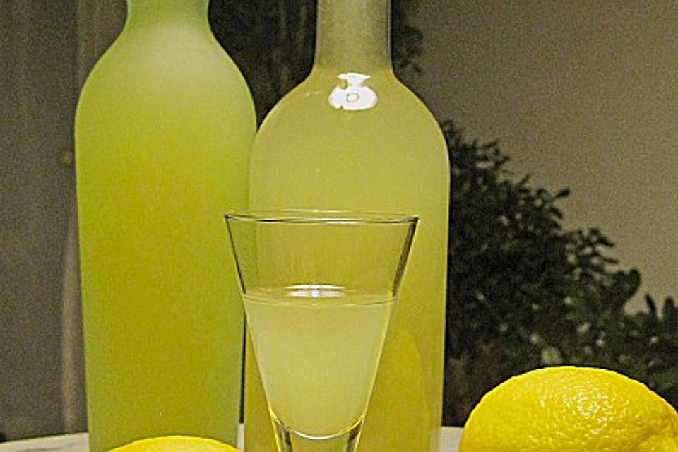 Zitronen - Ingwer - Likör