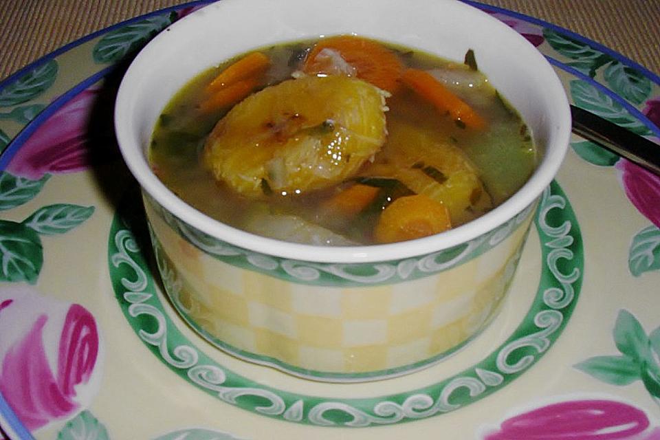 Don Diegos Caribbean Vegetable Soup Rezept