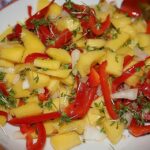 Frischer Mangosalat