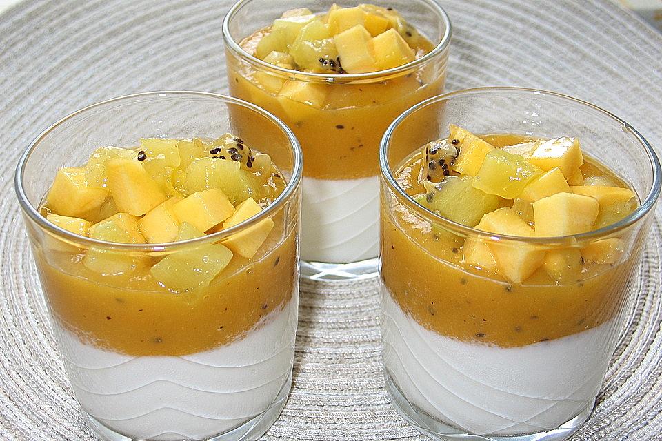 Mango-Kiwi-Joghurt-Creme