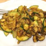 Zucchini-Pilz-Salat