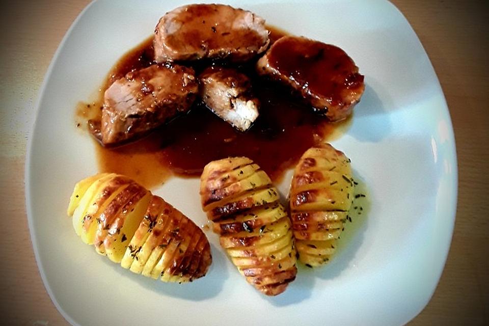Albertos glasiertes Schweinefilet Rezept 2 Albertos glasiertes Schweinefilet