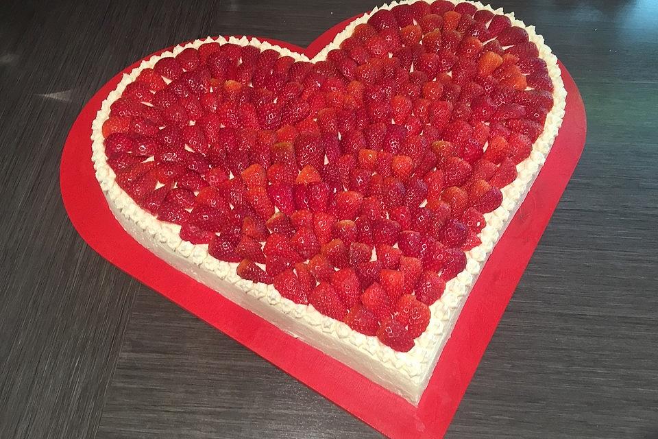 Erdbeer-Mascarpone-Kuchen