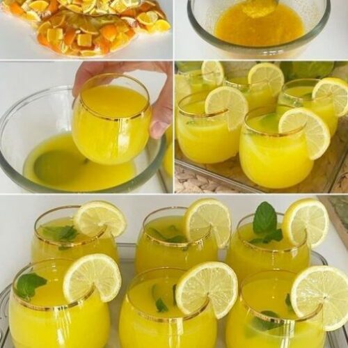 Amerikanische Zitronenlimonade, super lecker! Rezept 2 Amerikanische Zitronenlimonade, super lecker!
