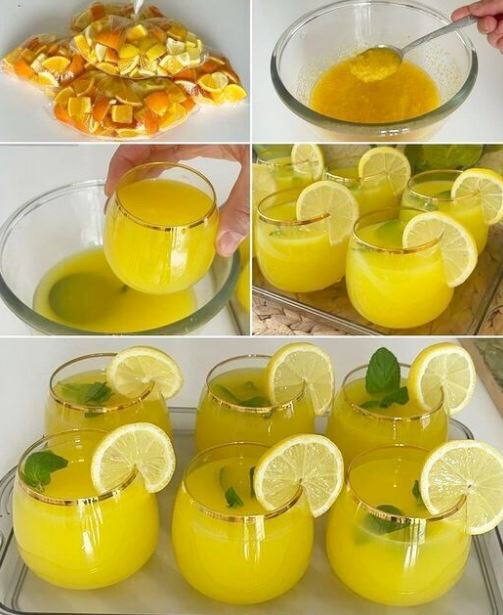 Amerikanische Zitronenlimonade, super lecker!