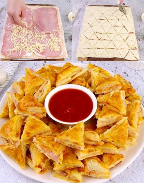 Pizzataschen einfach und superlecker! Rezept 2 Pizzataschen einfach und superlecker!