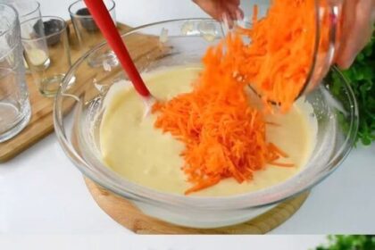 Möhrenkuchen mit 200 g Mandeln der einfach jeden anderen schlagt!