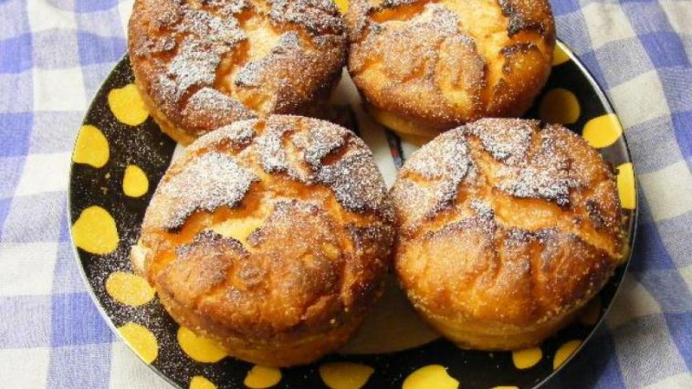 Quarkkuchen-Muffins