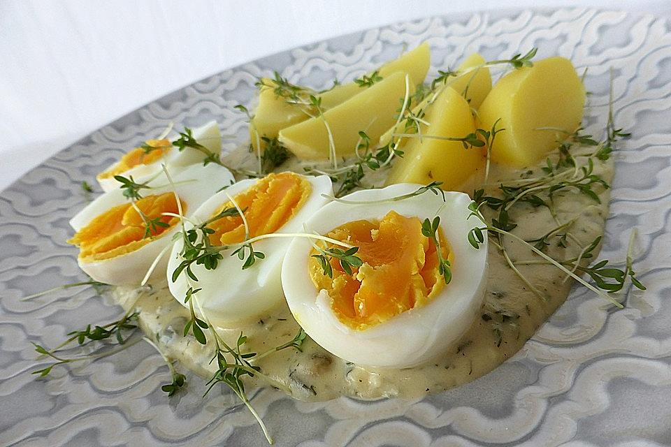 Eier in Senfsauce - Einfache Rezepte