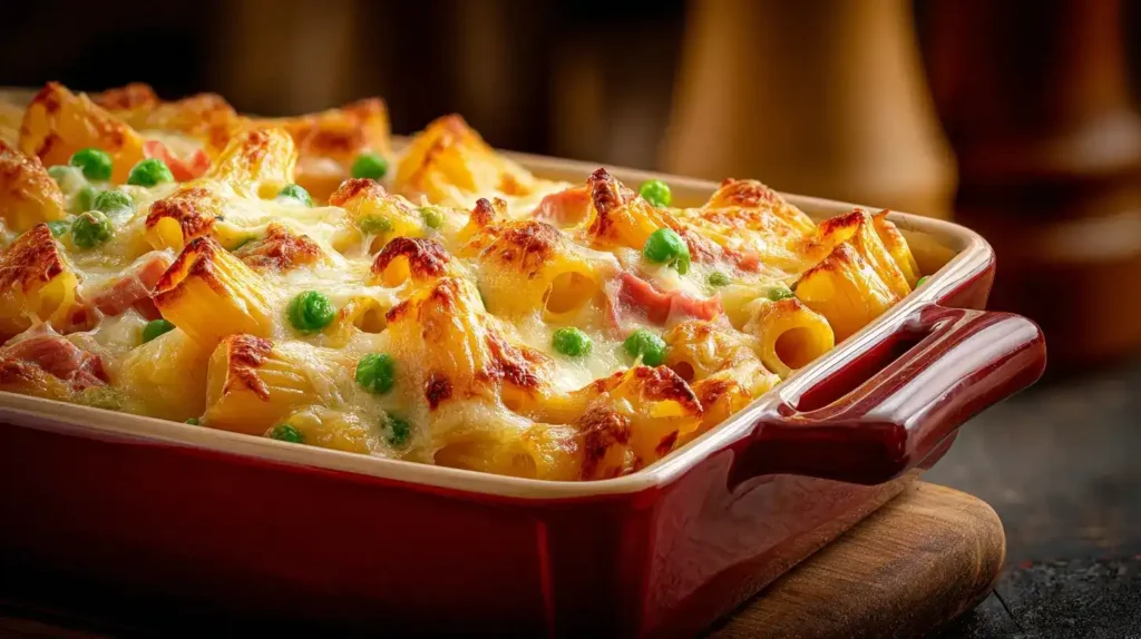 Rigatoni al Forno – Der italienische Ofenklassiker für die ganze Familie Goldbrauner Rigatoni al Forno Nudelauflauf mit Käse überbacken