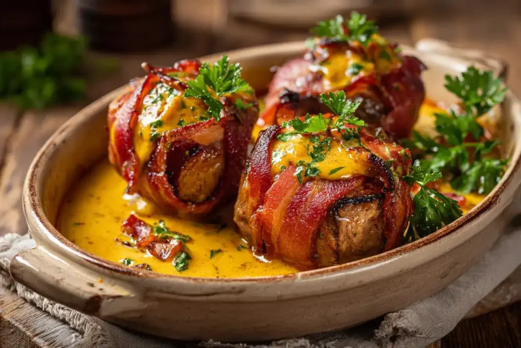 Schweinefilet im Speckmantel 2