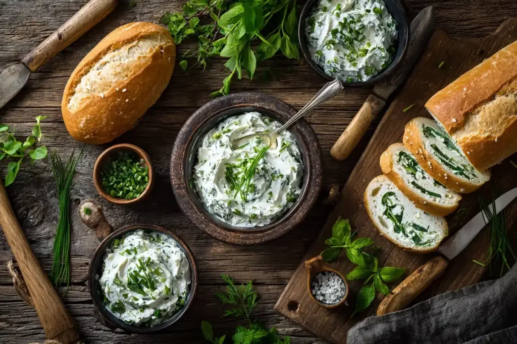 Kräuterbutter-Rezept mit Butter, Petersilie, Knoblauch und Gewürzen