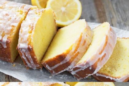 5 Minuten Zitronen Joghurtkuchen in eine Kastenform bei 190 Grad O/U5 Minuten Zitronen Joghurtkuchen in eine Kastenform bei 190 Grad O/U