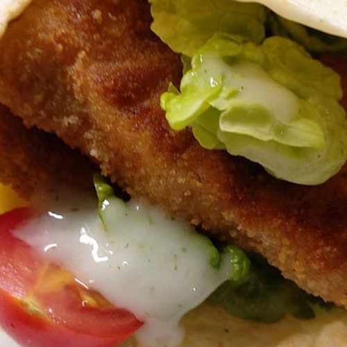 Crispy Chicken Wraps Rezept 2 Crispy Chicken Wraps
