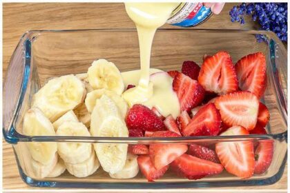 Das beliebteste Dessert in diesem Frühjahr mit Nur 4 Zutaten