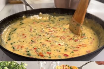 Ich habe noch nie so leckere Spaghetti gegessen mit 100 g Parmesan