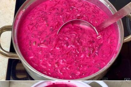 Ich koche 1 Liter Kefir mit 2 Rote Bete es ist sowas von lecker!
