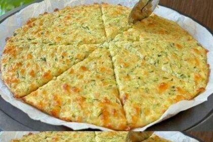 Ich nehme nur 1 Zucchini es ist viel besser als Pizza