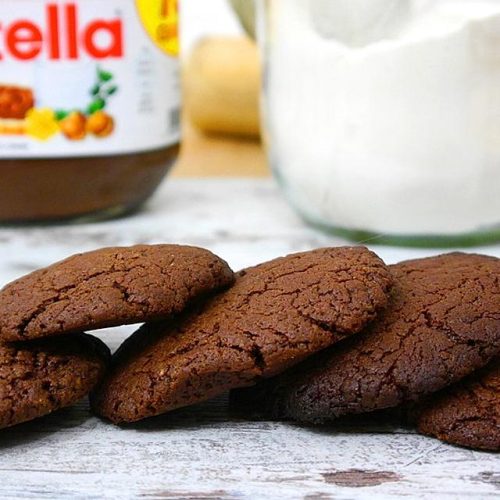 Nutella Kekse mit nur 3 Zutaten