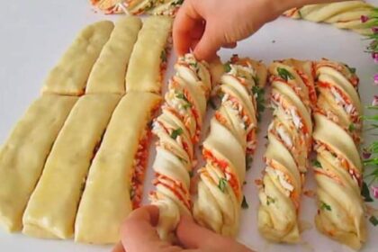 Ruck Zuck Blätterteig Käse Stangen in 10 Minuten