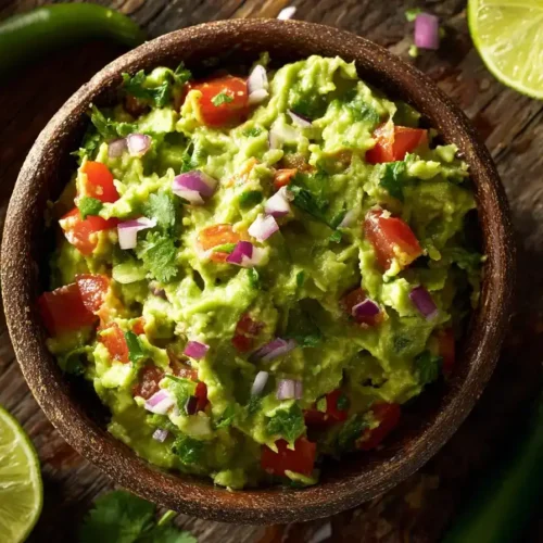 Guacamole Original-Rezept als frischer Avocado-Dip mit Tomate und Limette