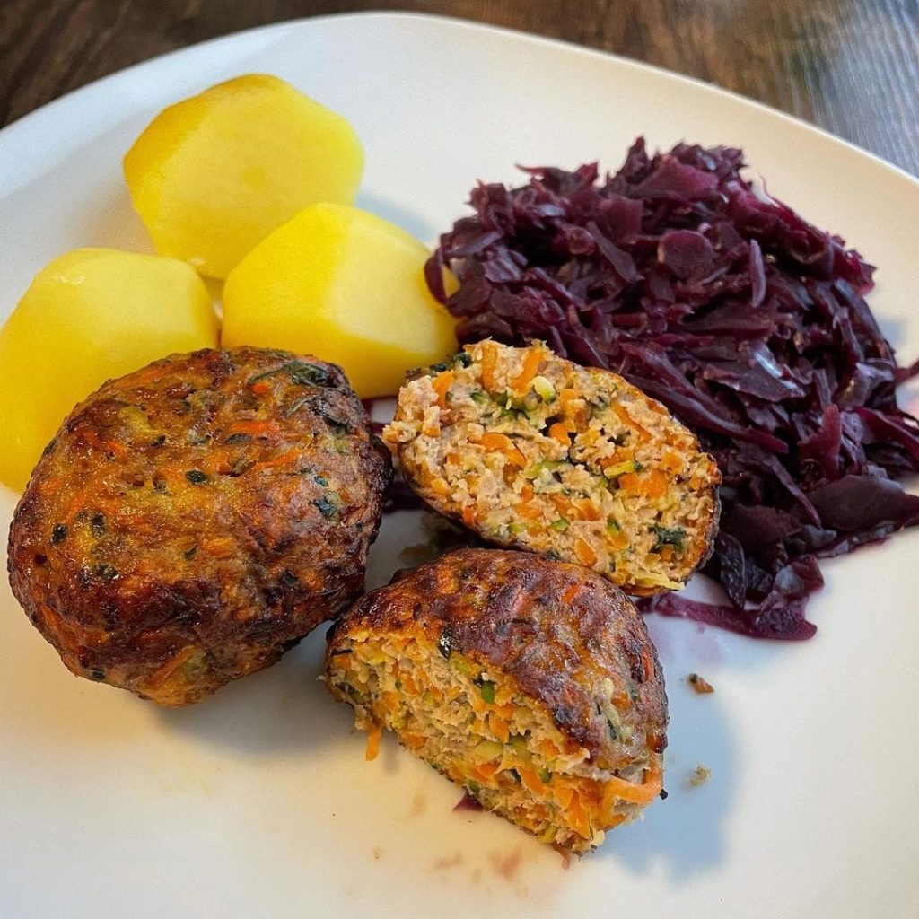 Puten-Gemüse-Frikadellen