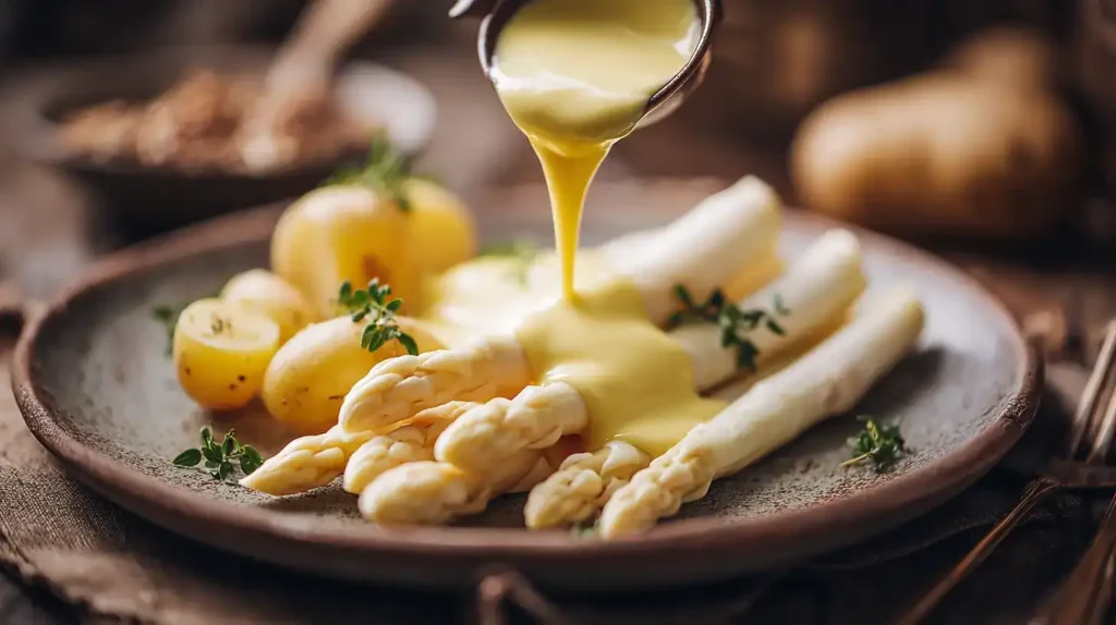 Blitz-Hollandaise Sauce – cremig, buttrig und schnell zubereitet